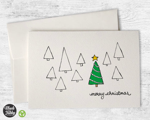 The Christmas Tree - Merry Christmas Cards - 24 Cards & Envelopes